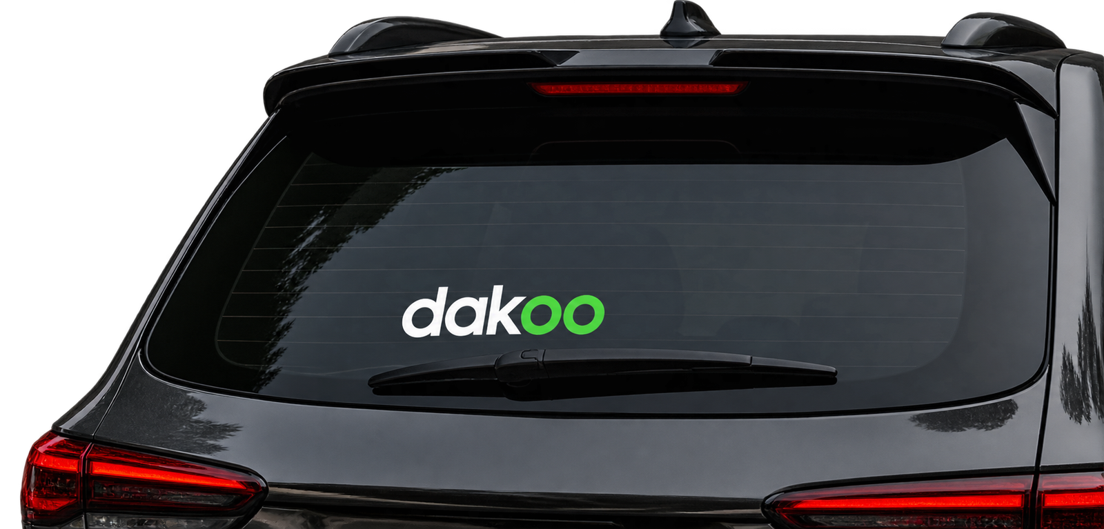 Dakoo car rear sticker