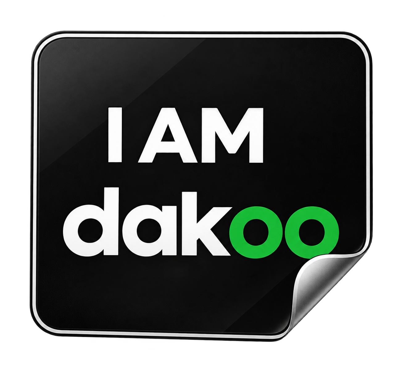 Dakoo door sticker